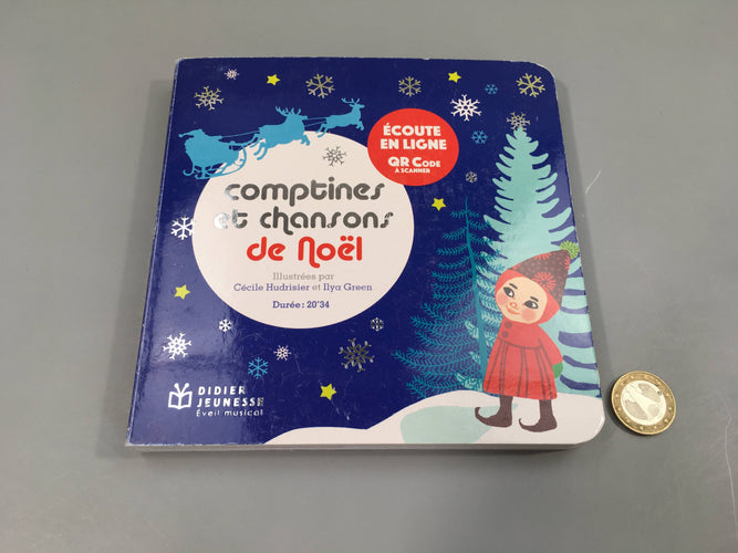 Comptines et chansons de Noël-Ecoute en ligne QR code à scanner, moins cher chez Petit Kiwi