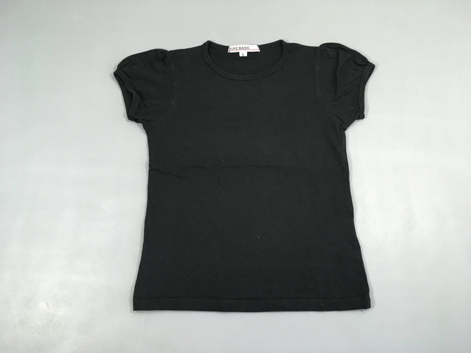 T-shirt m.c noir, moins cher chez Petit Kiwi