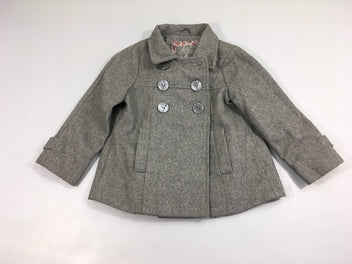 Veste 58% laine gris chiné, CFK