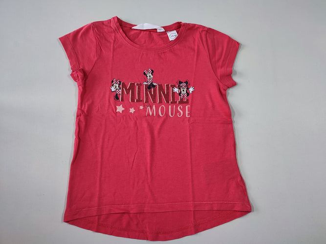 T-shirt m.c rouge "Minnie Mouse", moins cher chez Petit Kiwi