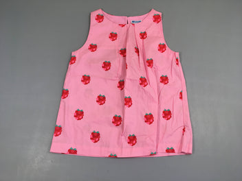 Robe s.m rose framboises