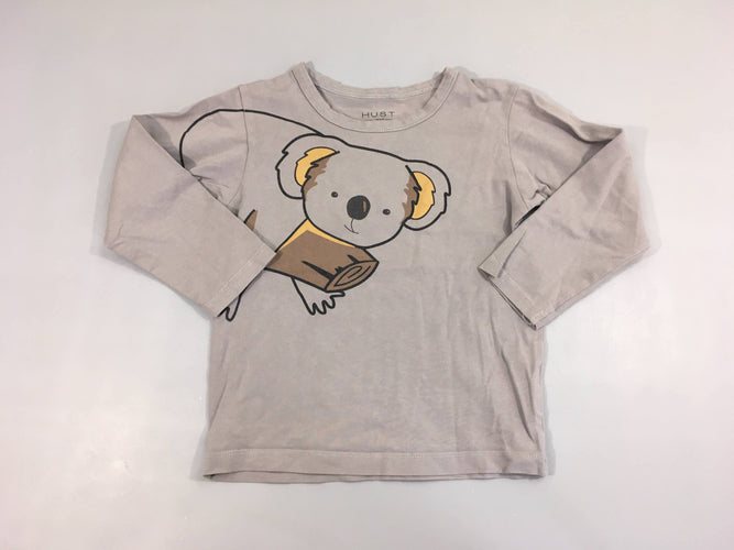 T-shirt m.l gris koala, moins cher chez Petit Kiwi