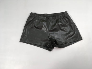 Short de gym noir pailleté 92% Polyester 8% Spandex