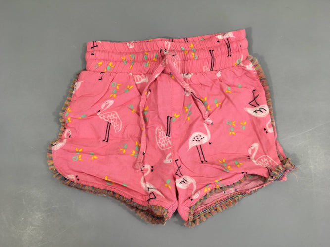 Short rose flamands roses floches, moins cher chez Petit Kiwi