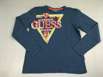 T-shirt m.l bleu foncé Guess