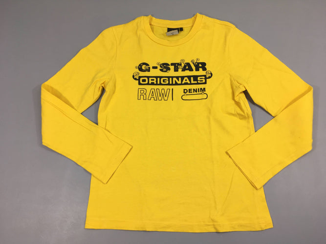 T-shirt m.l jaune G-star, moins cher chez Petit Kiwi