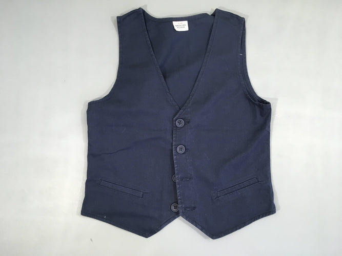 Gilet de costume s.m bleu foncé, moins cher chez Petit Kiwi