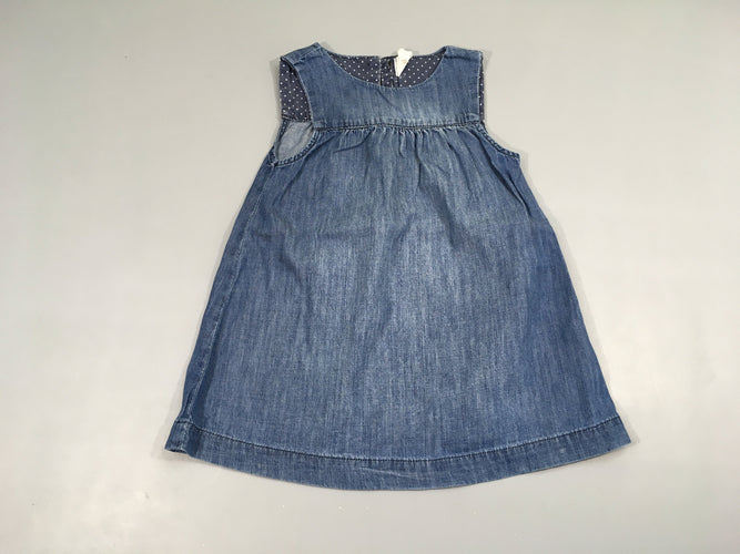 Robe s.m denim, moins cher chez Petit Kiwi