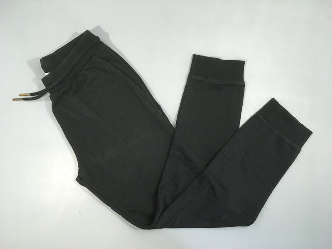 Pantalon de training molleton noir, moins cher chez Petit Kiwi