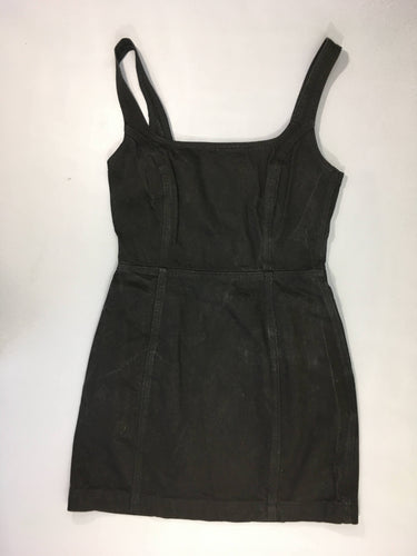 Robe en jean noir effet délavé 38, moins cher chez Petit Kiwi