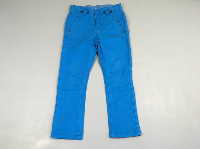 Pantalon chino bleu, moins cher chez Petit Kiwi