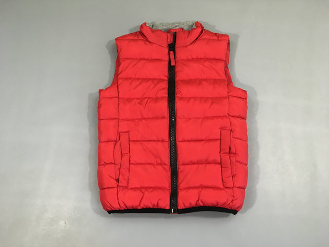 Bodywarmer rouge, moins cher chez Petit Kiwi