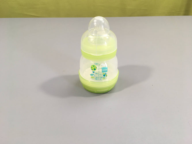 Biberon Mam vert Mongolfière 130 ml (Tétine 0), moins cher chez Petit Kiwi