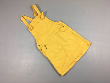 Robe salopette jaune