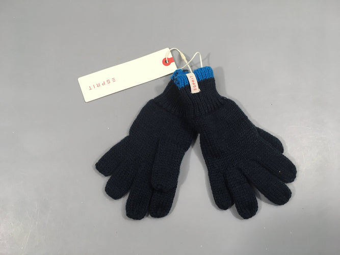 NEUF gants bleu marine, moins cher chez Petit Kiwi