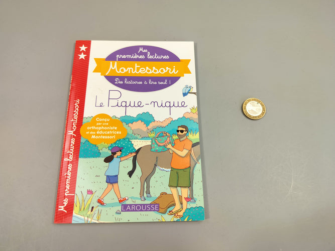 Mes premières lectures Montessori-Le Pique-nique, moins cher chez Petit Kiwi