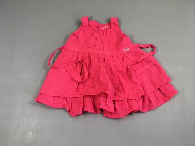 Robe s.m fuchsia poisson strass, moins cher chez Petit Kiwi