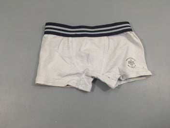 Boxer blanc/bleu marine Authentic