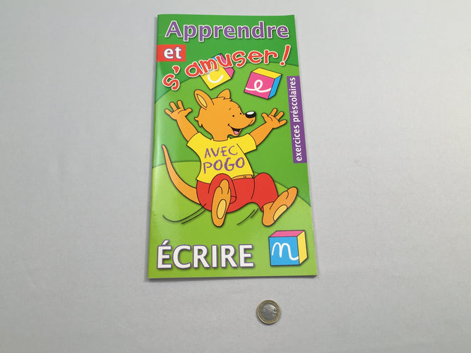 Apprendre et s'amuser-Ecrire, moins cher chez Petit Kiwi