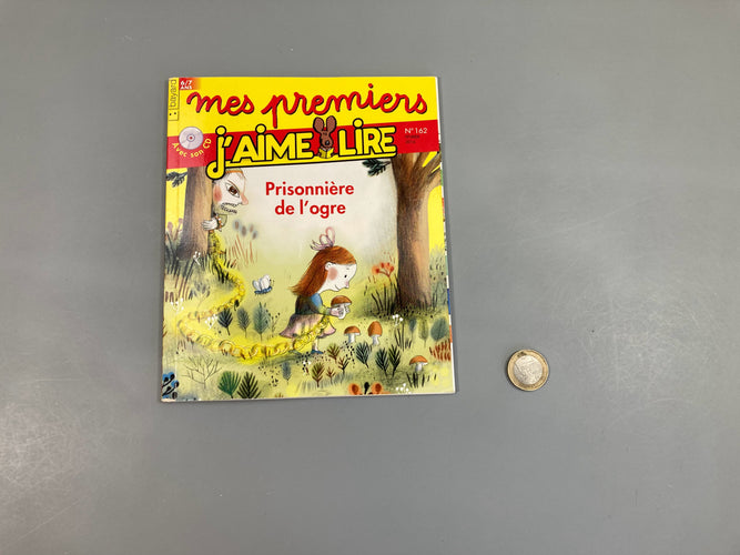 Prisonnière de l'ogre, mes premiers j'aime lire, moins cher chez Petit Kiwi