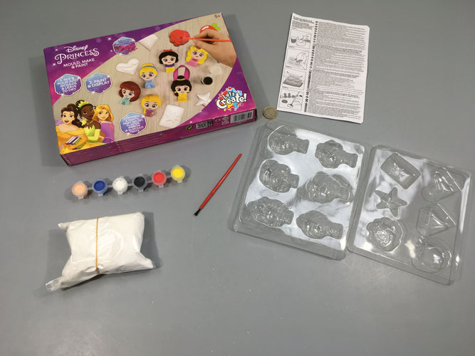 Complet Princess mould, make & paint, 5+, moins cher chez Petit Kiwi