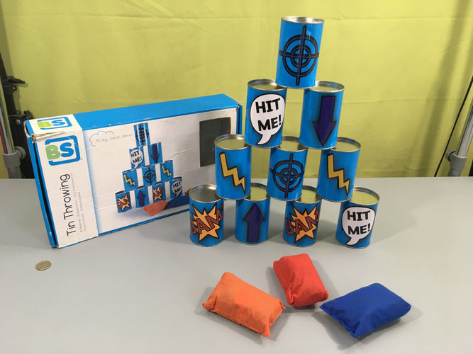 Tin throwing-Complet, moins cher chez Petit Kiwi