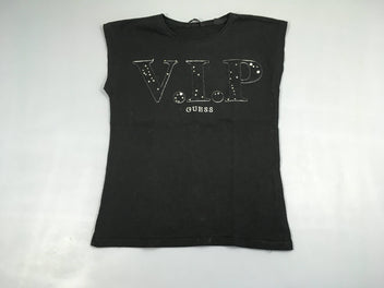 T-shirt m.l noir VIP Guess Strass