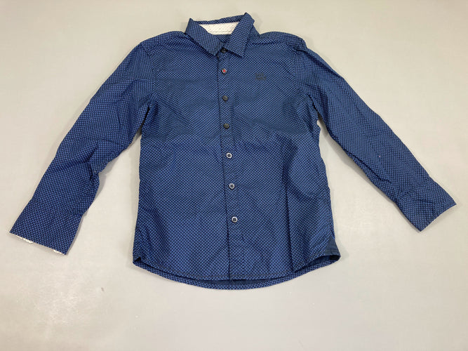 Chemise m.l bleu motifs, moins cher chez Petit Kiwi