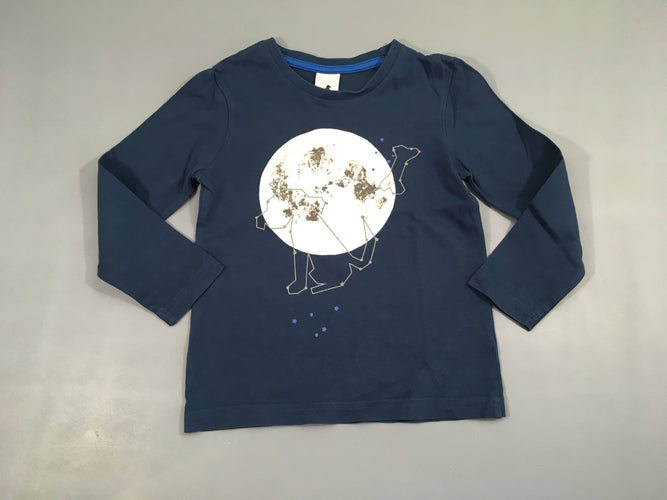 T-shirt m.l bleu constellation chien, moins cher chez Petit Kiwi