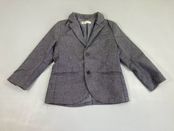 Veste blazer gris chiné