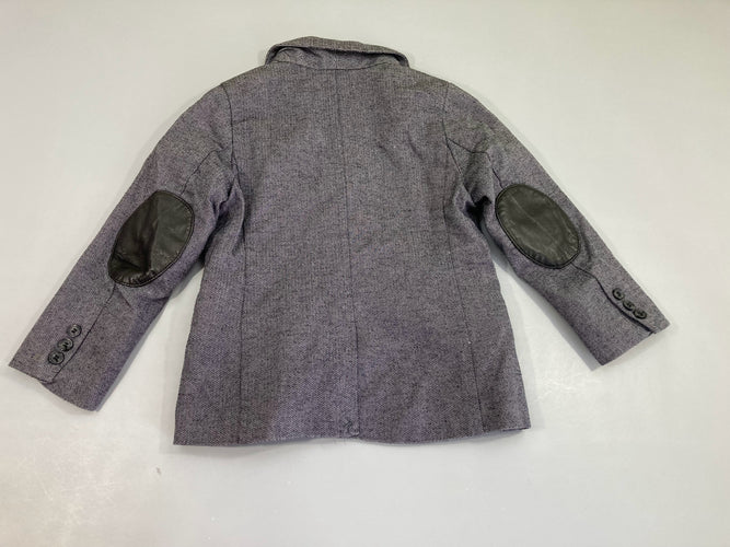 Veste blazer gris chiné, moins cher chez Petit Kiwi