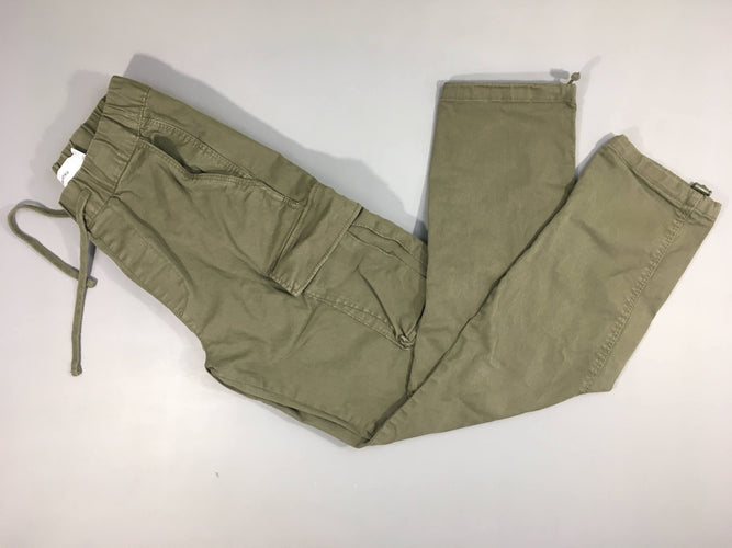 Pantalon cargo kaki, moins cher chez Petit Kiwi