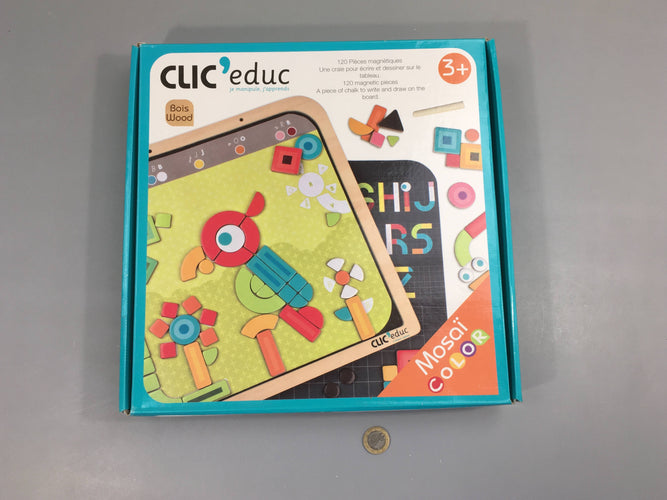 Clic'educ Mosaï Color +3a Complet, moins cher chez Petit Kiwi