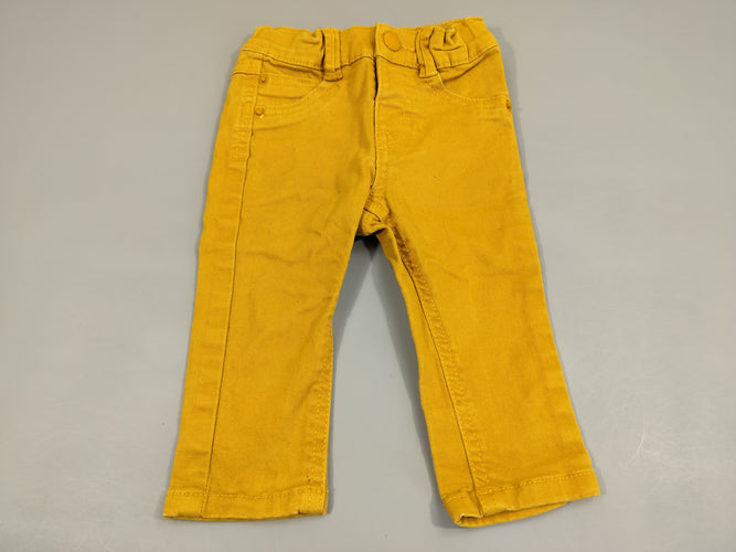 Pantalon jaune, moins cher chez Petit Kiwi