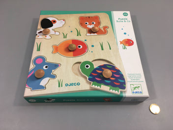 Puzzle Bulle&Co en bois, 12m+