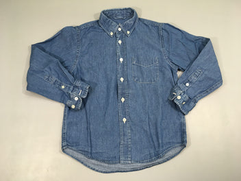 Chemise m.l Denim poche