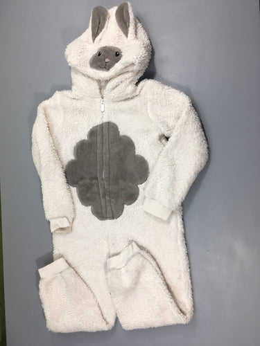 Surpyjama peluche Lama blanc, moins cher chez Petit Kiwi