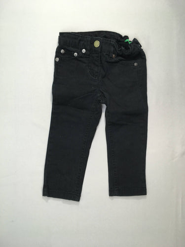 Pantalon noir stretch Skinny, moins cher chez Petit Kiwi