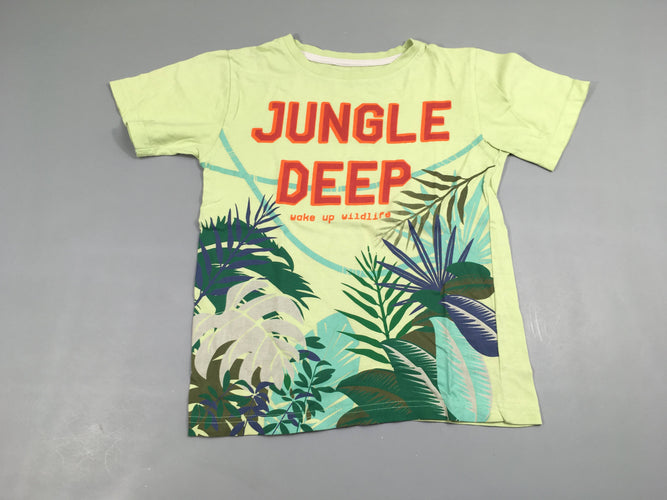 T-shirt m.c vert Jungle-Bouloché, moins cher chez Petit Kiwi