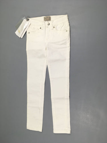 NEUF Pantalon blanc (valeur neuf 82 €), moins cher chez Petit Kiwi