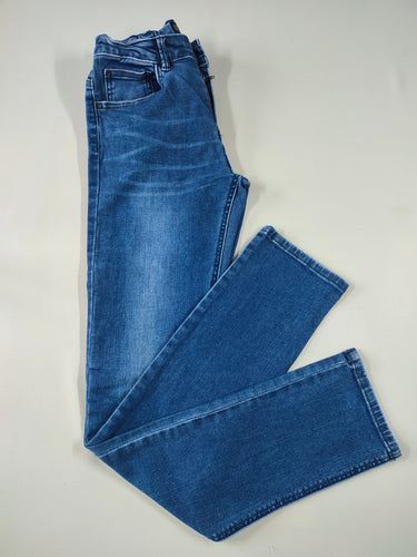 Jeans bleu Way by Ikks slim, 32, moins cher chez Petit Kiwi