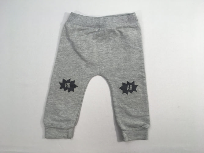 Pantalon de training gris ROAR, moins cher chez Petit Kiwi