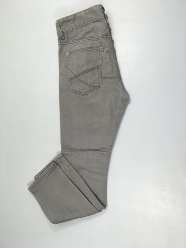 Pantalon gris Skinny Fit, moins cher chez Petit Kiwi