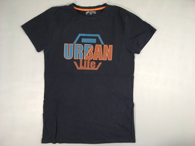 T-shirt m.c bleu foncé URobean, moins cher chez Petit Kiwi