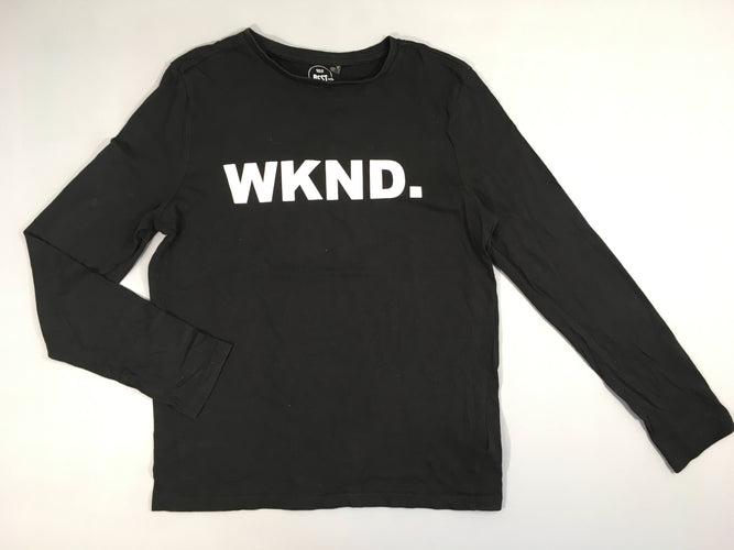 T-shirt m.l noir WKND, moins cher chez Petit Kiwi