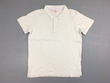 Polo m.c blanc