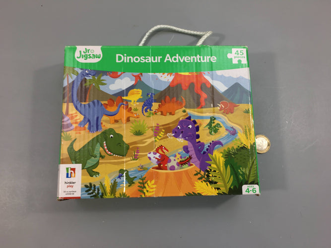 Dinosaur Adventure Puzzle 4-6a-Complet, moins cher chez Petit Kiwi