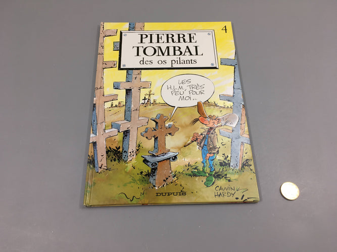 Pierre Tombal des os pilants 4, moins cher chez Petit Kiwi