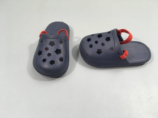 Sabot bleus style Crocs, moins cher chez Petit Kiwi