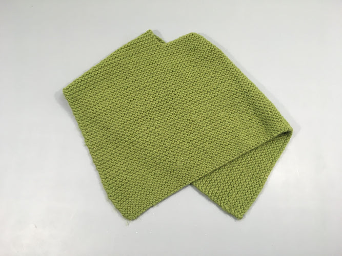 Cache cou tricot vert, moins cher chez Petit Kiwi